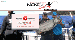 Desktop Screenshot of mckennasportfishing.com